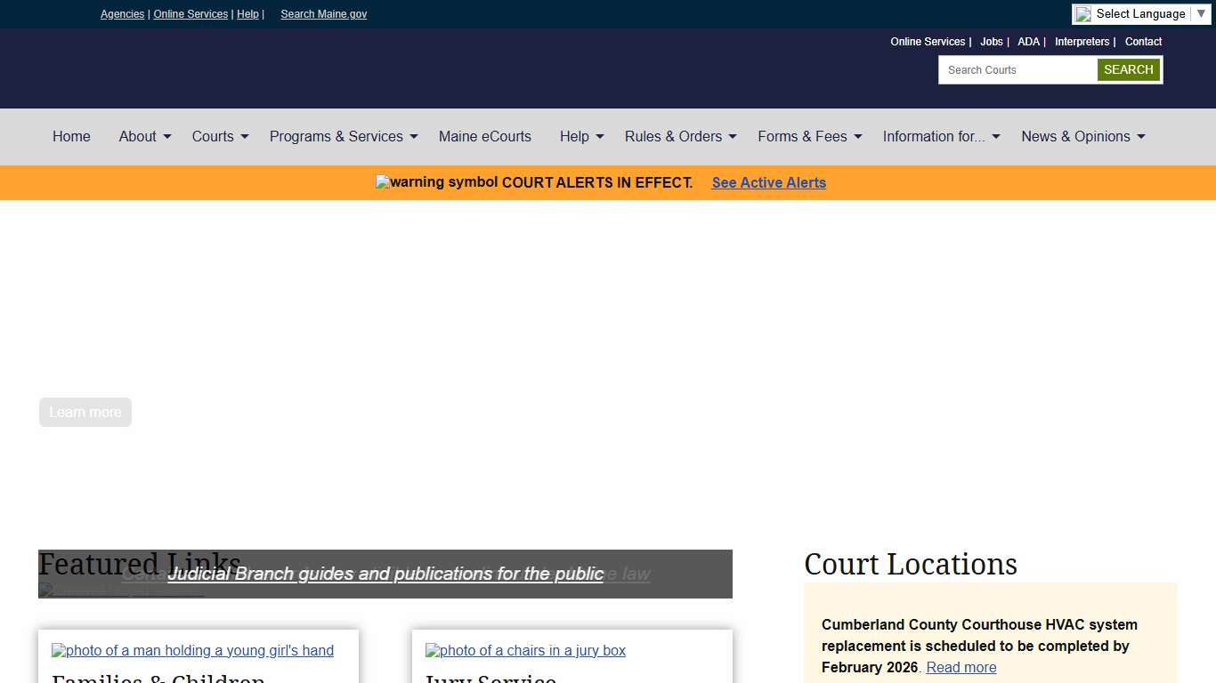 Maine Judicial Branch